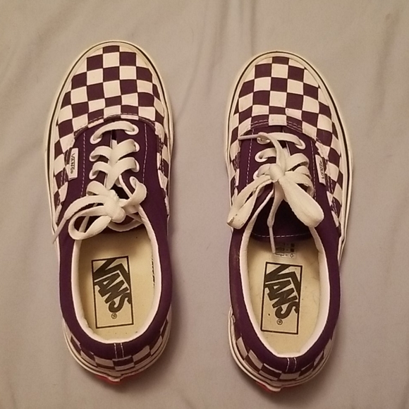 checkered vans 5.5